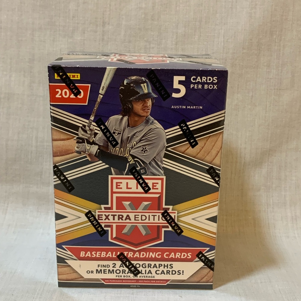 2020 Panini Elite Extra Edition Baseball Blaster Box